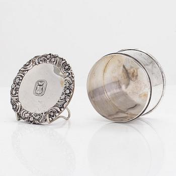 Skrin, silver, Wien 1837, mästarstämpel STM.