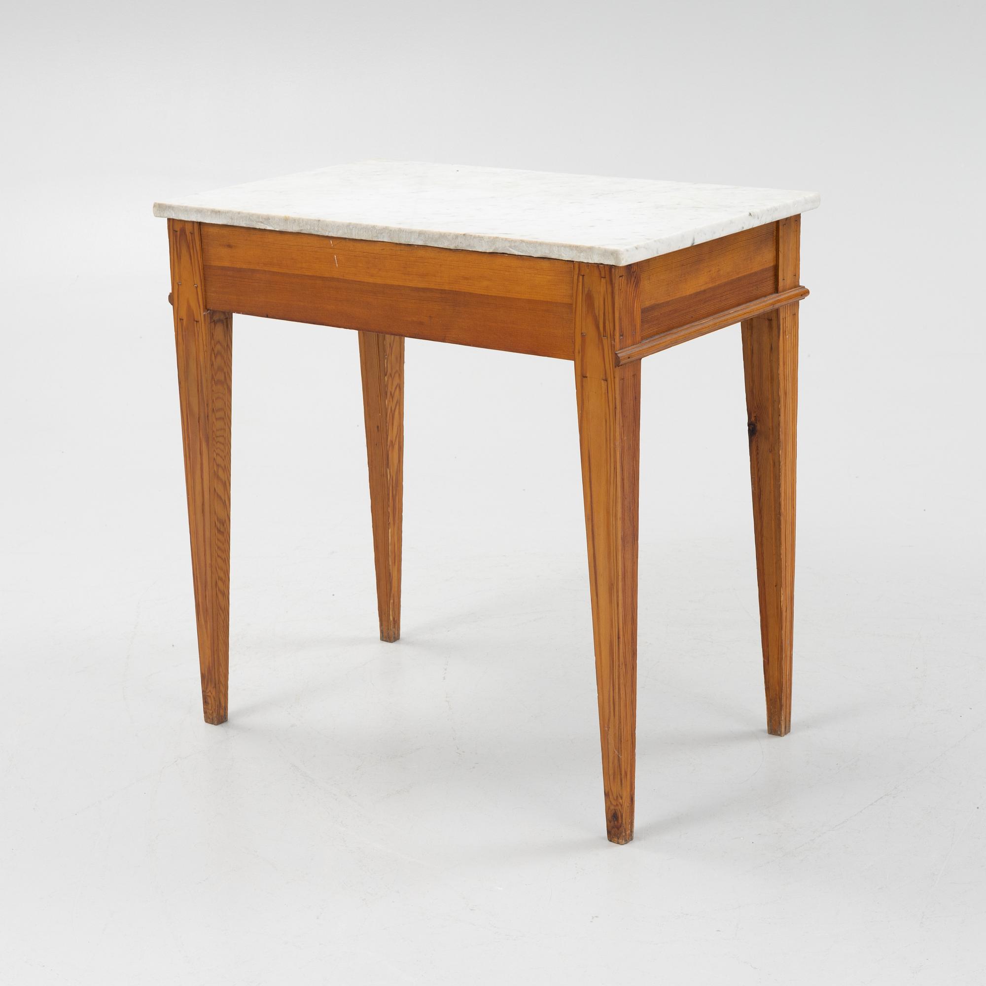 Table, circa 1900.