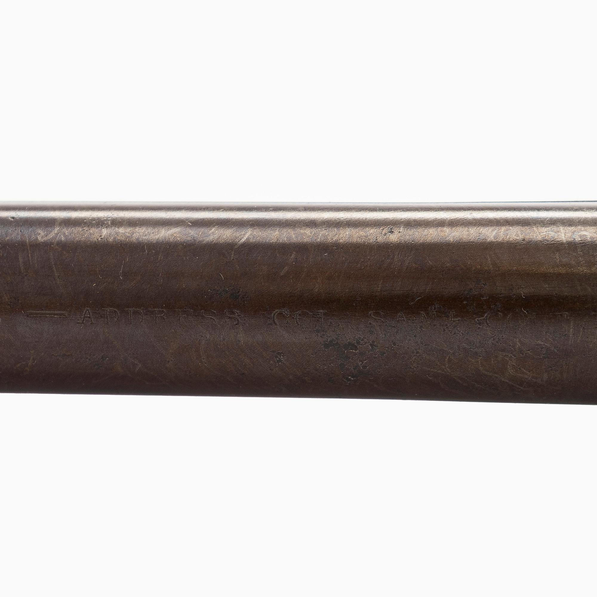 A Colt 1860 Army percussion revolver, serial no. 35171, manufactured 1862. Certificate included.
