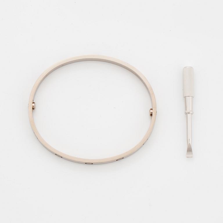 Cartier, armband, 'Love', 18K vitguld.