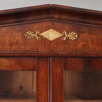 A Swedish Empire bookcabinet.