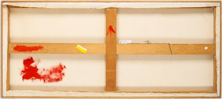 Robert Natkin, oil on canvas, staped and numbered verso.
