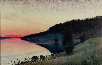 CARL JOHANSSON, oil on canvas, signed and dated -89.