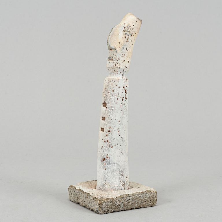 Nils Gunnar Zander, clay, sculpture, signed.