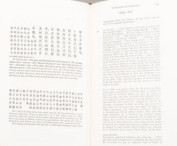 CONFUCIUS, LES QUARTRE LIVRES... av Seraphin Couvreur och Henri Bernard Maitre,  248/800.