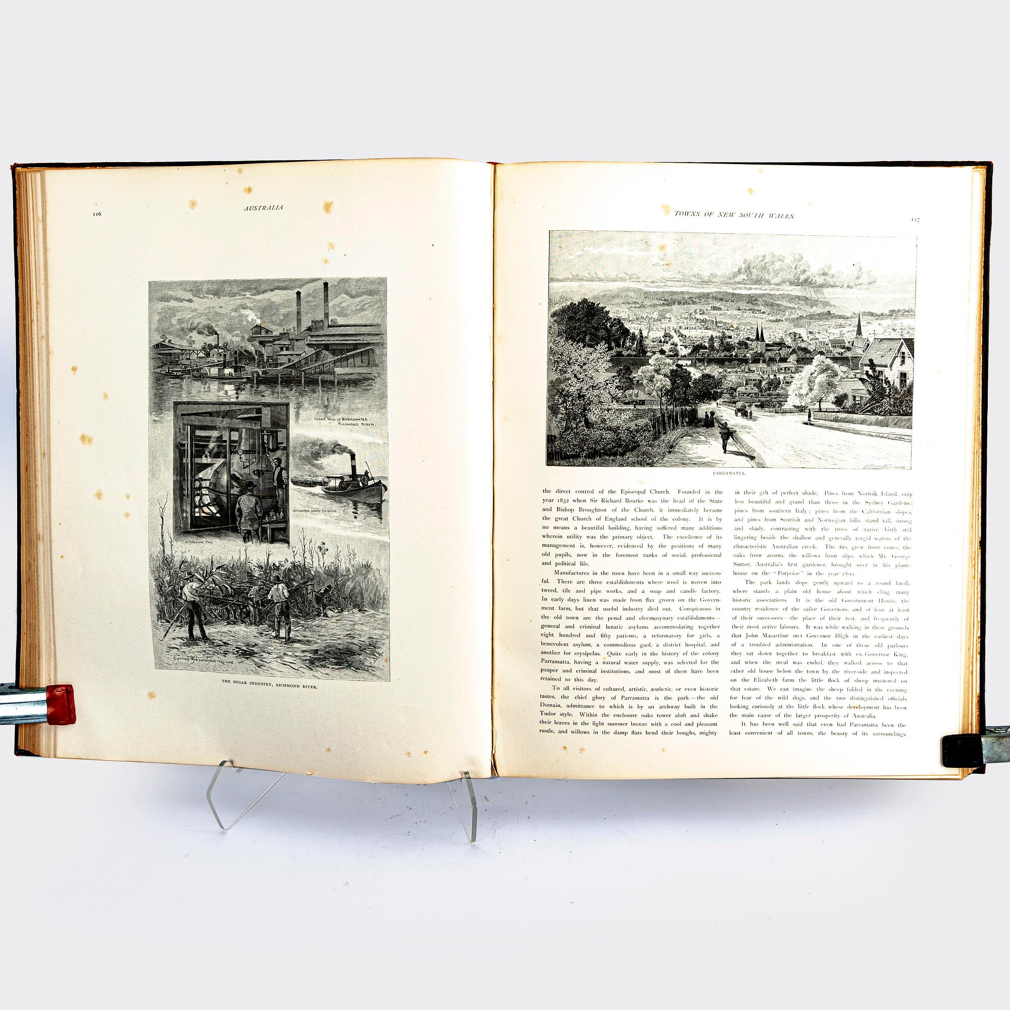 Andrew Garran 'Picturesque atlas of Australasia', 1st edition, 3 volume set, Sidney 1886-88.