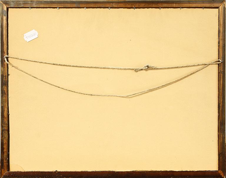 HELMER OSSLUND, akvarell, sign.