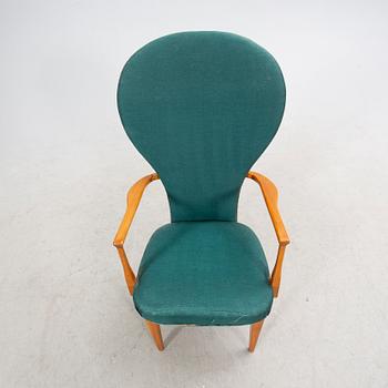 Tor Wolfenstein, tillsrkiven fåtölj Ditzinger 1900-talets mitt.