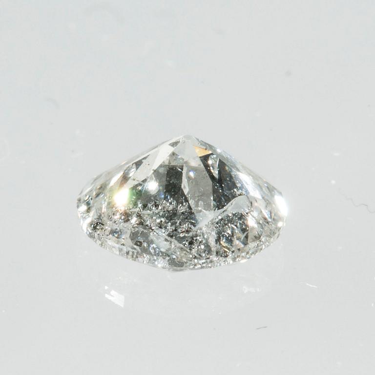 DIAMANT, gammalslipad, oinfattad ca 0.65 ct.