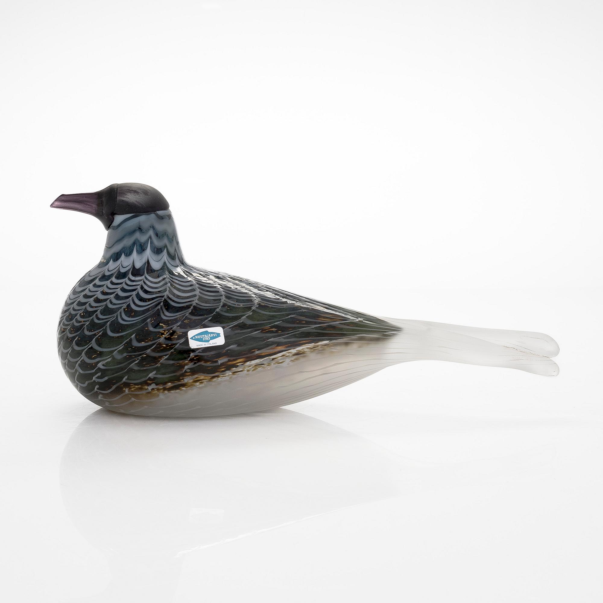 Oiva Toikka, a 'Labbe' glass bird, signed Oiva Toikka Nuutajärvi Notsjö 1514/3000.