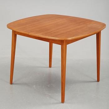 MATBORD, med 2 iläggsskivor, troligen Danmark, 1950/60-tal.
