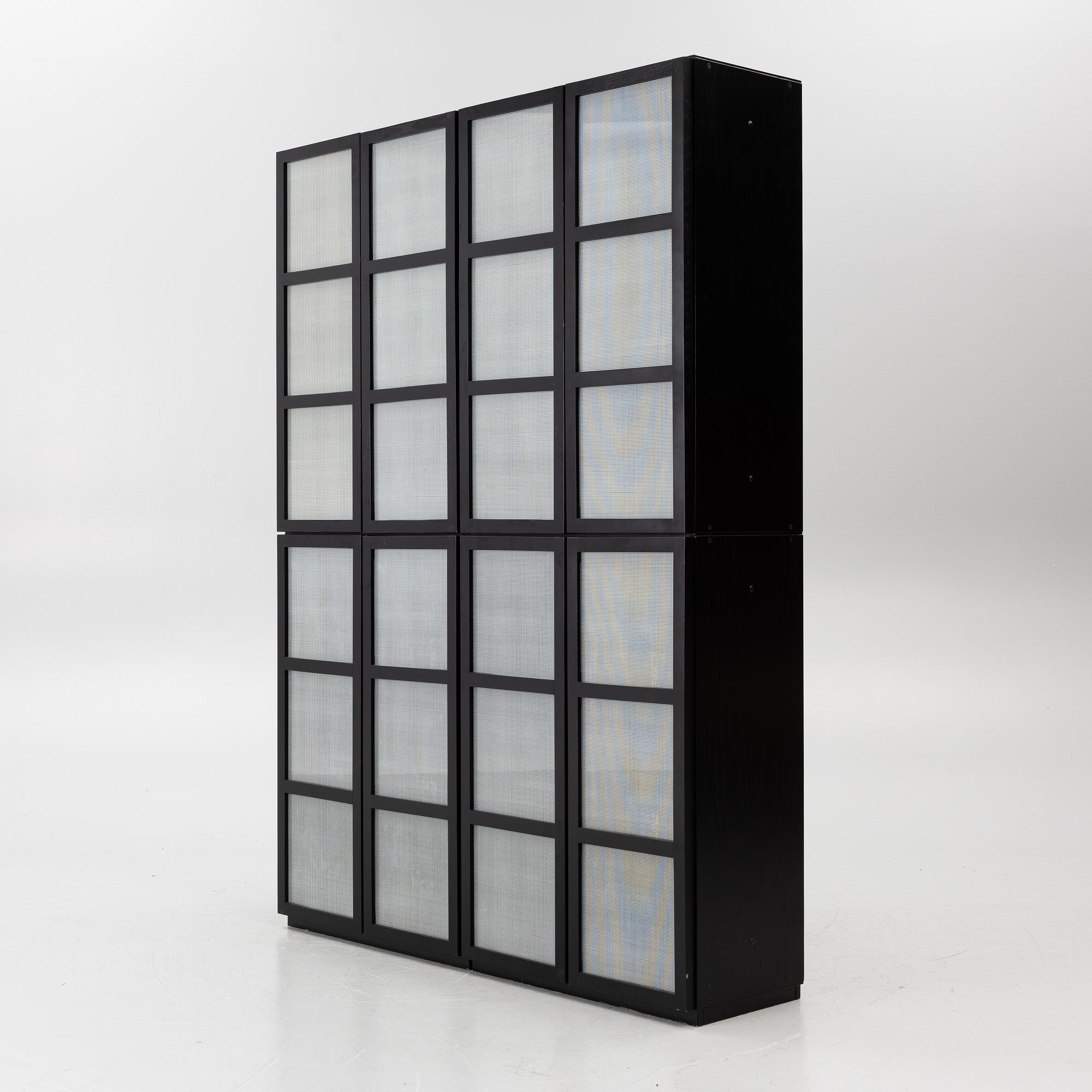 Titti Fabiani, a pair of bookcases, “Book”, Ideal Form Team.