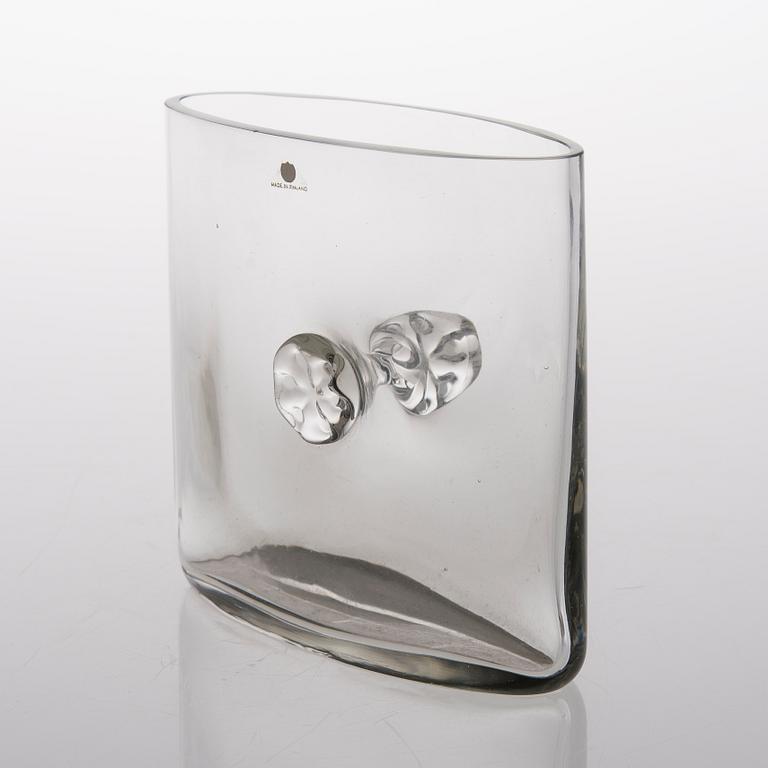 A 1960s glass vase signed Tapio Wirkkala - 3308.