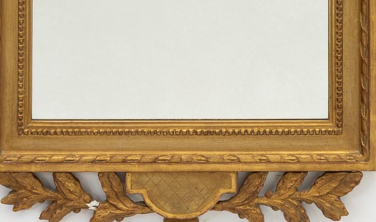 Mirror, Gustavian style, 20th century.