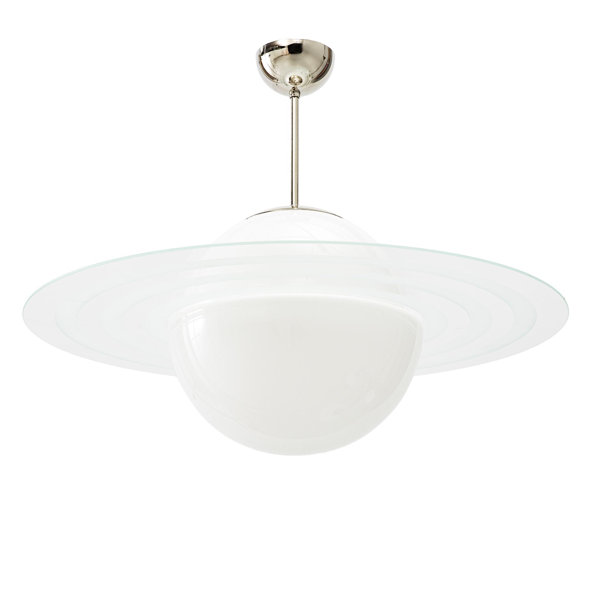 A 'Saturn' ceiling lamp, second half of the 20th century.