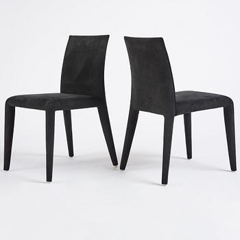 Mario Bellini, "Vol au vent", 8 chairs, Maxalto, B&B Italia, post 2001.