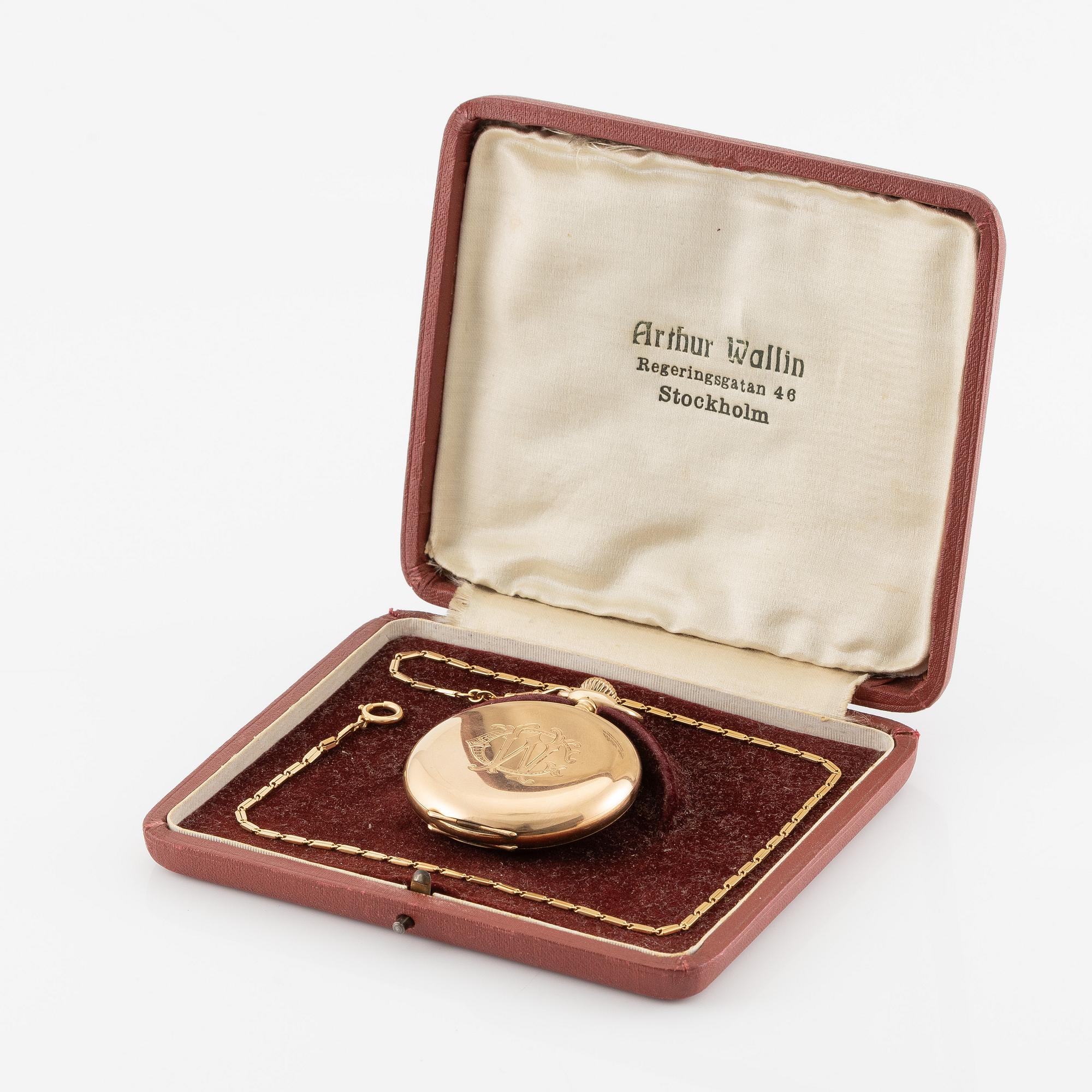 Longines, fickur, savonett, 49 mm.