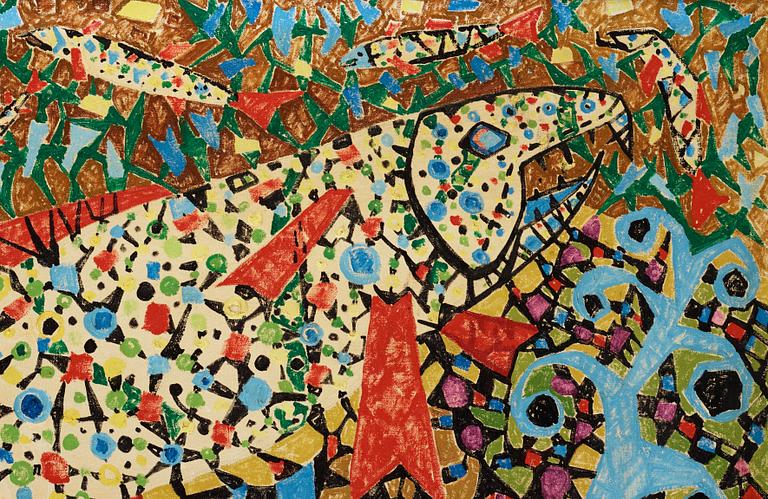 UNO VALLMAN, olja på duk, signerad och daterad 1959.