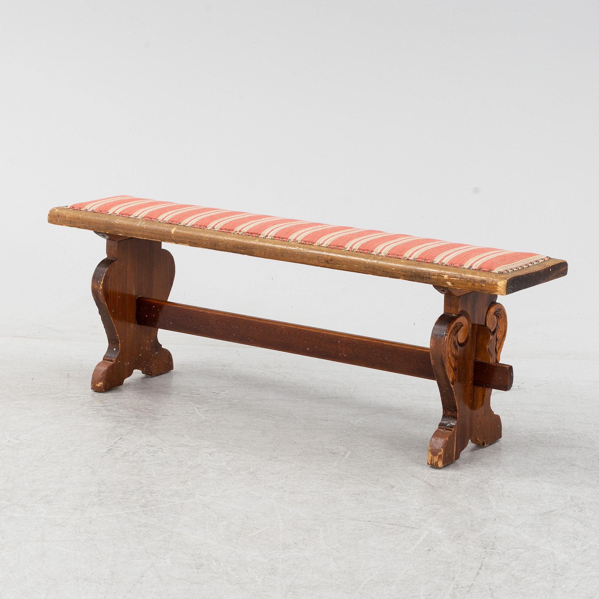 Bänk, 1900-talets början.