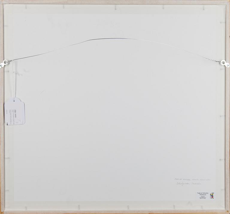 MATIAS (MATIAS VÄLINEN), värilitografiat, 2 kpl, signeeratut, päivätyt 1991 sekä numeroidut 85/90 ja 18/20.