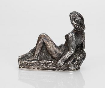 BREVPRESS, silver. David Wretling, 1973.