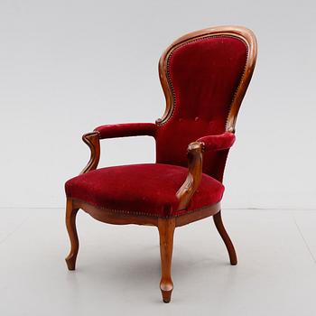 KARMSTOL, 1800-talets slut.