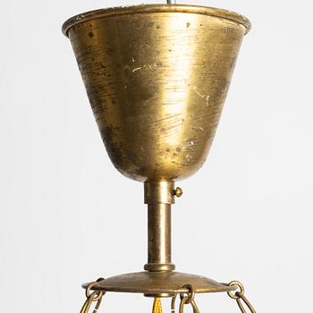 Bertil Brisborg, a ceiling lamp model 32072, Nordiska Kompaniet, 1940s.