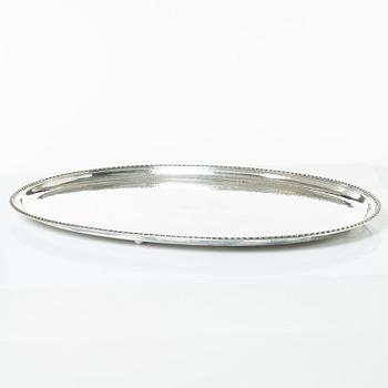 Karl Anderson, bricka, silver, Stockholm 1928.