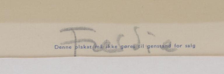 UTSTÄLLNINGSAFFISCHER, 2 st, bl a Miro.