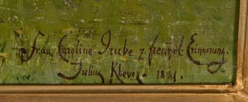 Julius von Klever, The villa at the sea.