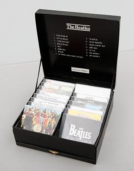 SAMLINGSBOX, The Beatles, Complete compact disc collection, 1980-talets mitt.
