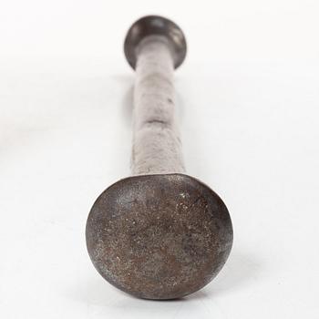 A large bronze, mortar,  19th century.