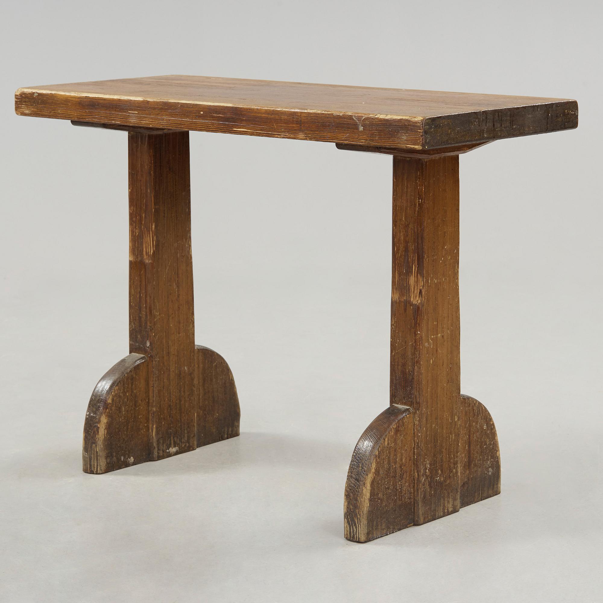 AXEL EINAR HJORTH, bord av betsad och lackad furu "Sandhamn", Nordiska Kompaniet efter 1931.