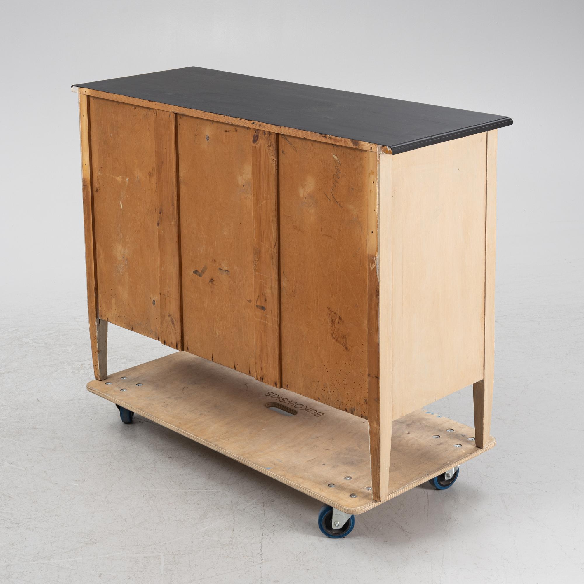 A painted sideboard, 20th Century.