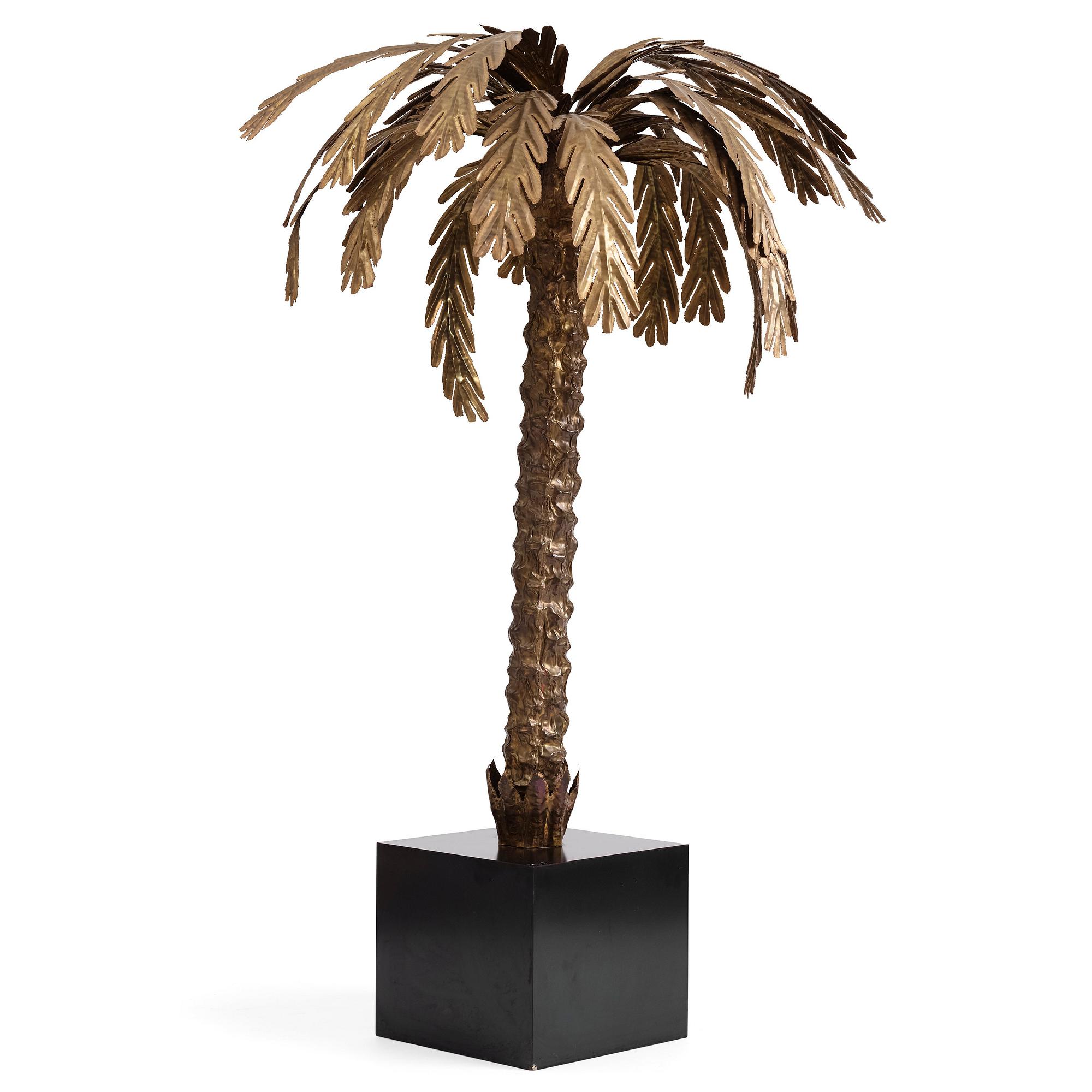 Floor lamp, likely from the 1960s-1970s, in the manner of Maison Jansen.