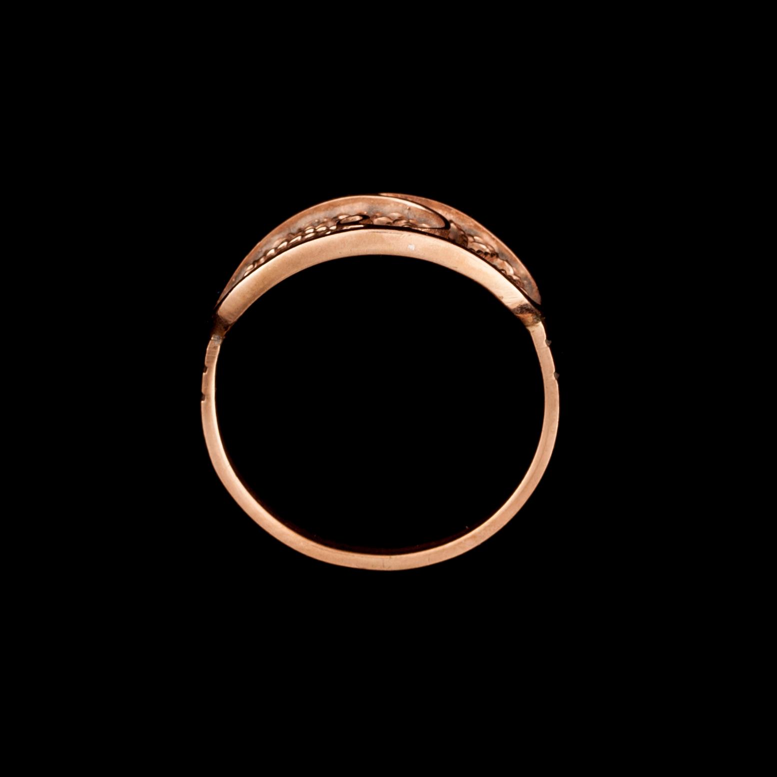 RING, guld 14K, sovjetiska stämplar. Paino 2,6 g.