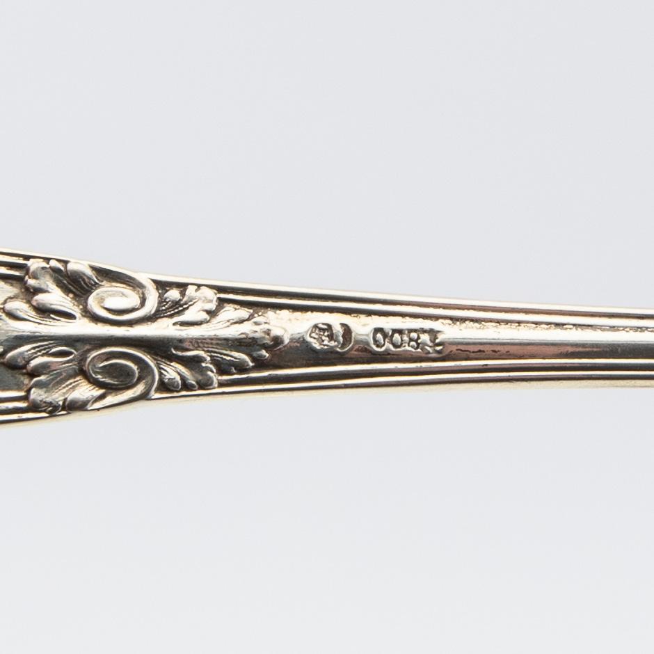 Fiskbestick 24 dlr  silver Tyskland.