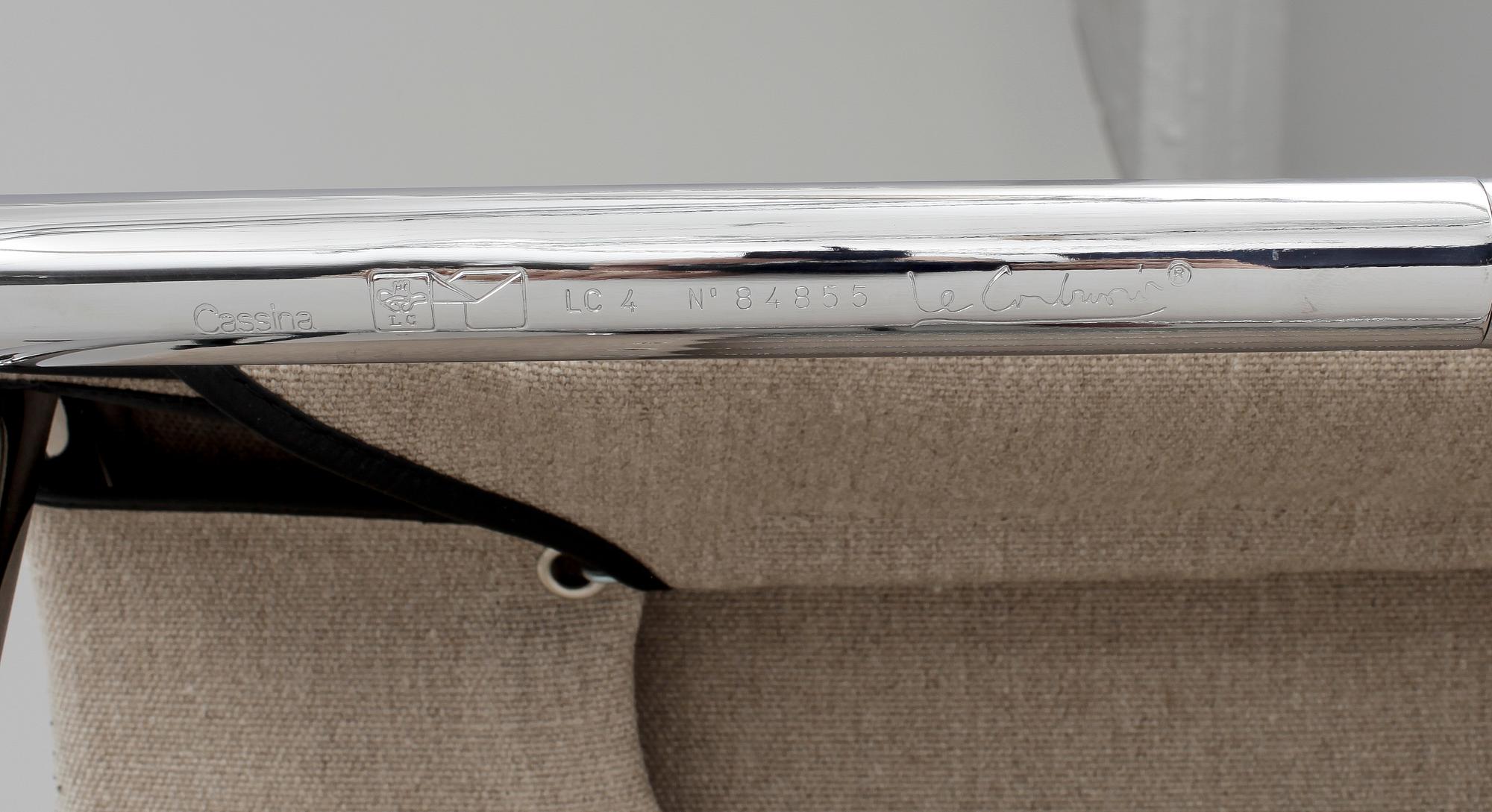 FÅTÖLJ, "LC4", Le Corbusier, Cassina.
