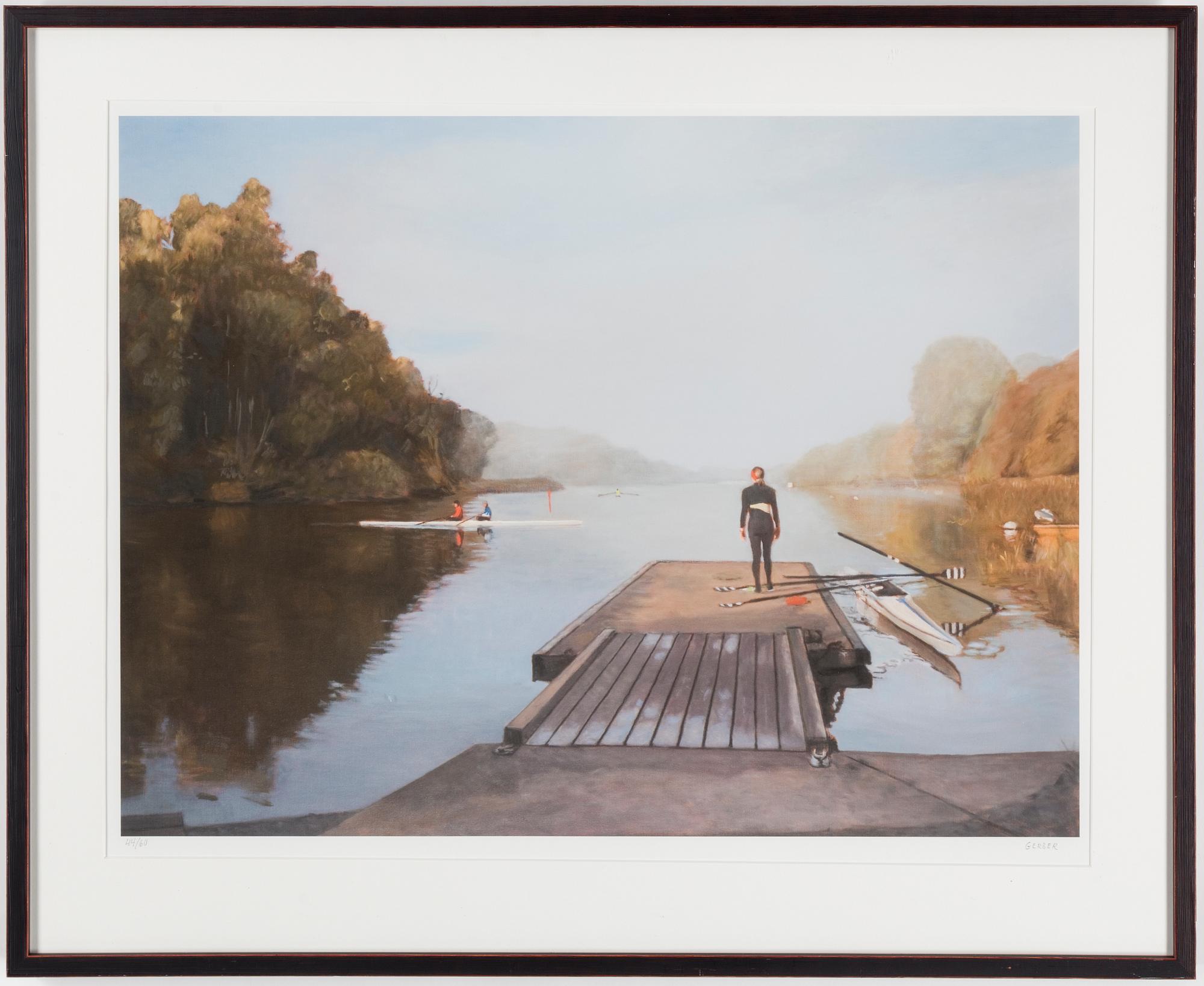 HENRIK VON GERBER, gicleetryck, signerat GERBER och numrerat 44/60 med blyerts.