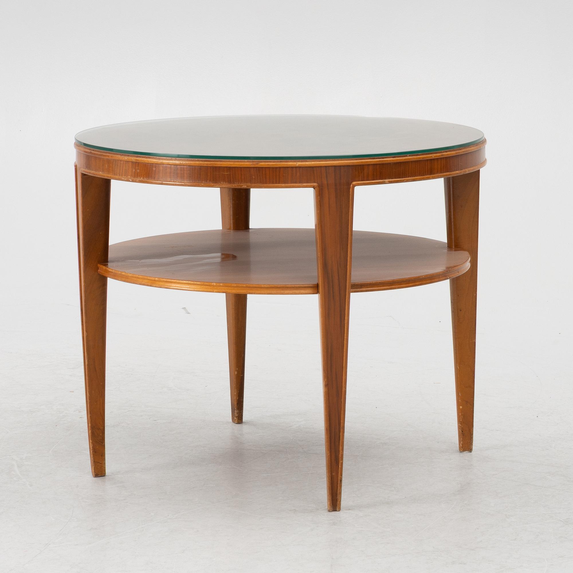 A coffee table, Ditzingers, 1940s.