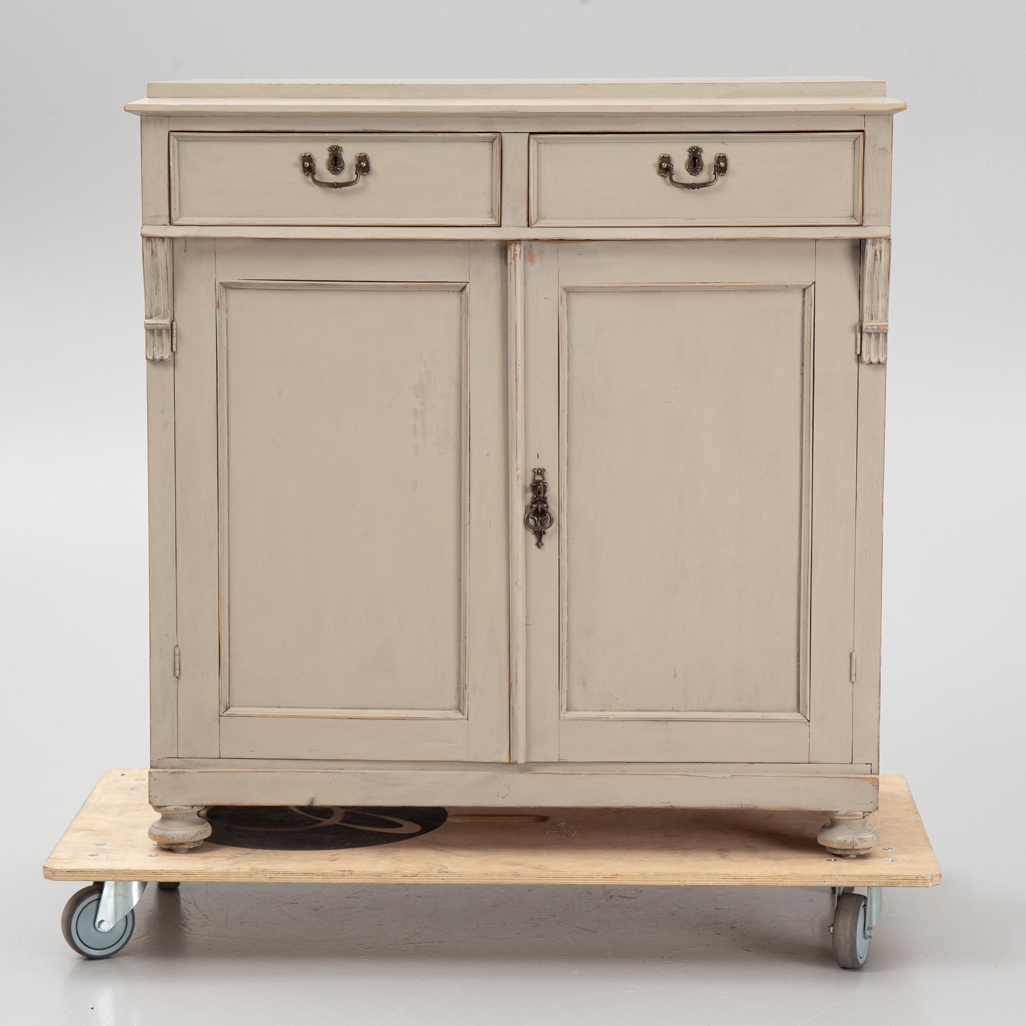 A cupboard, circa 1900.