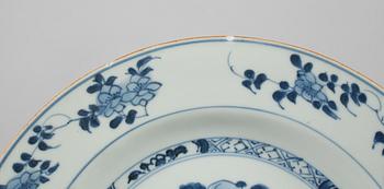 PARTI PORSLIN, 8 delar, Kina, 1700-tal och 1800-tal.