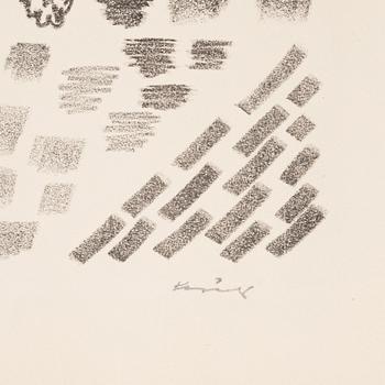 Vytautas Kasiulis, At the art dealer.