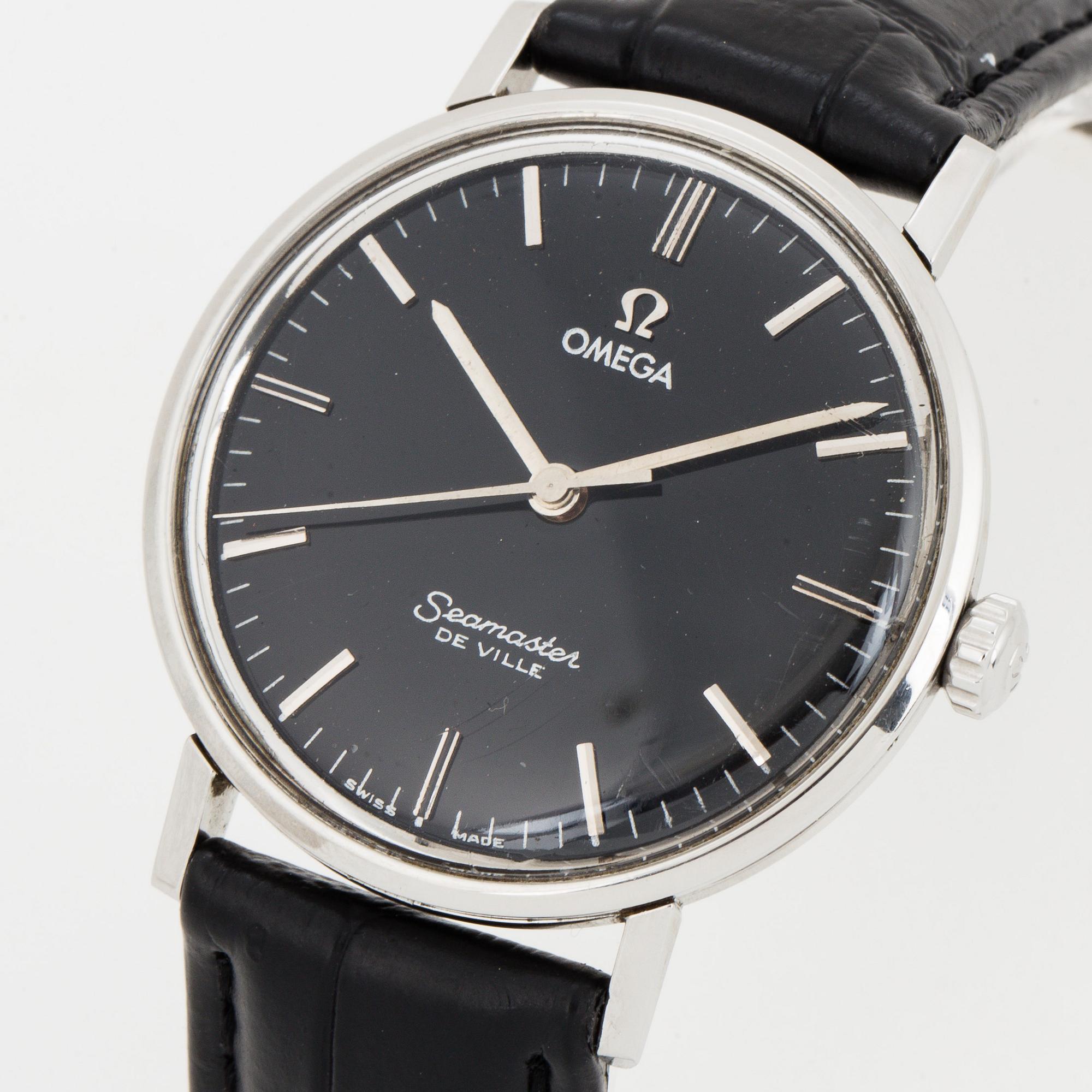 OMEGA, Seamaster, De ville, wristwatch, 34 mm.