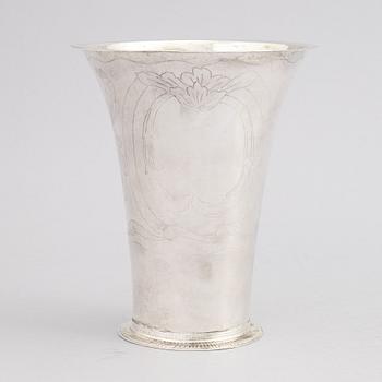 Christian Kullberg, bägare, silver, Ystad 1793.