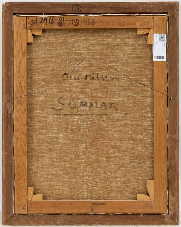 Axel Nilsson, 'Sommar (Summer)'.