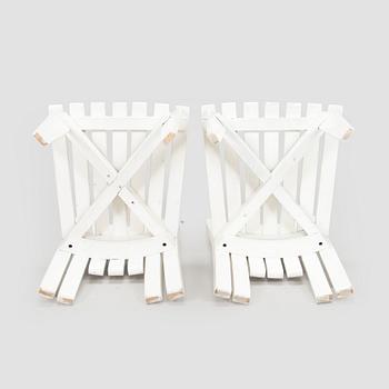 Alvar & Aino Aalto, Tuoleja 2 kpl, "Aurinko"-sarja, 1960/70-luku.