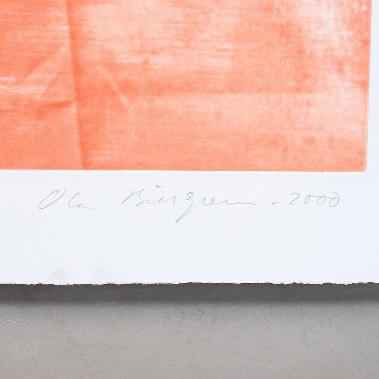 OLA BILLGREN, färglitografi, signerad och numrerad 174/250.