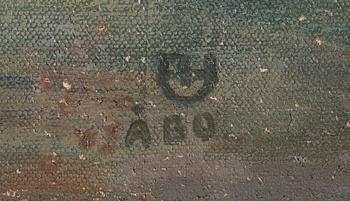 Axel Haartman, View from Luostarinmäki in Turku.