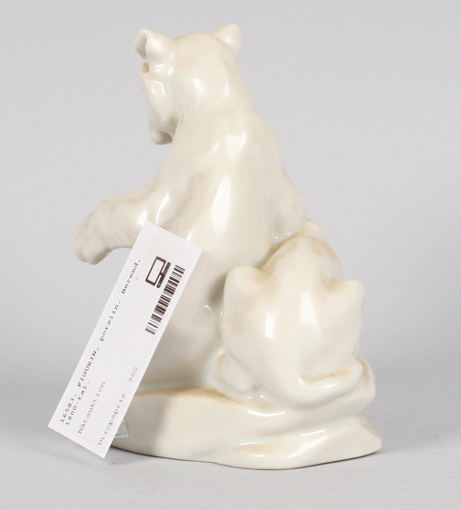 FIGURIN, porslin, Herend, 1900-tal.